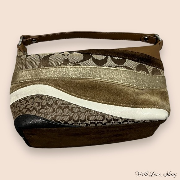 SOLD** Authentic 2006 Y2K Coach patchwork mini bag - Picture 3 of 10